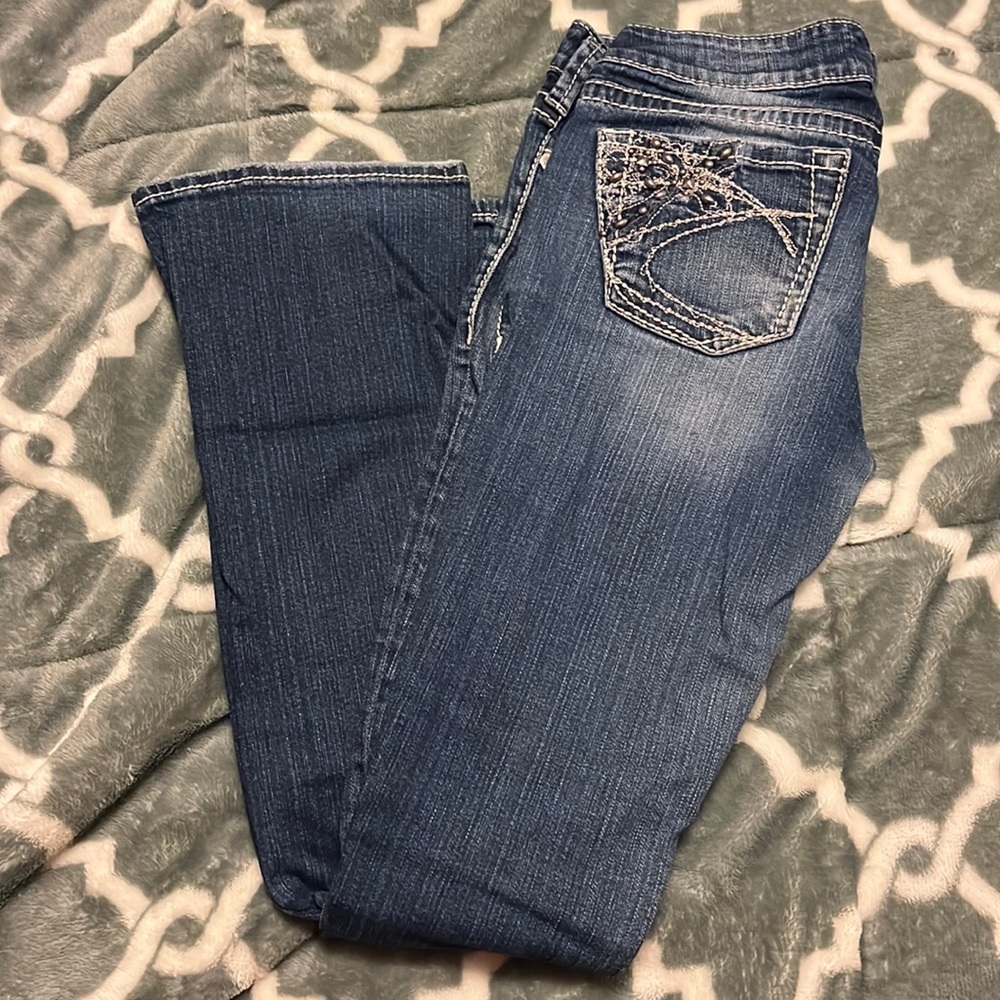 Women’s Silver Bootcut Jeans